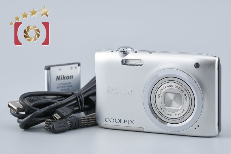 Nikon COOLPIX A100 Silver 20.0 MP Digital Camera