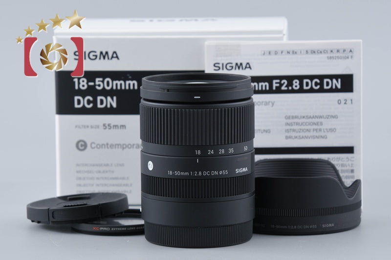 Sigma 18-50mm f/2.8 DC DN Contemporary for Sony E mount w/ Box