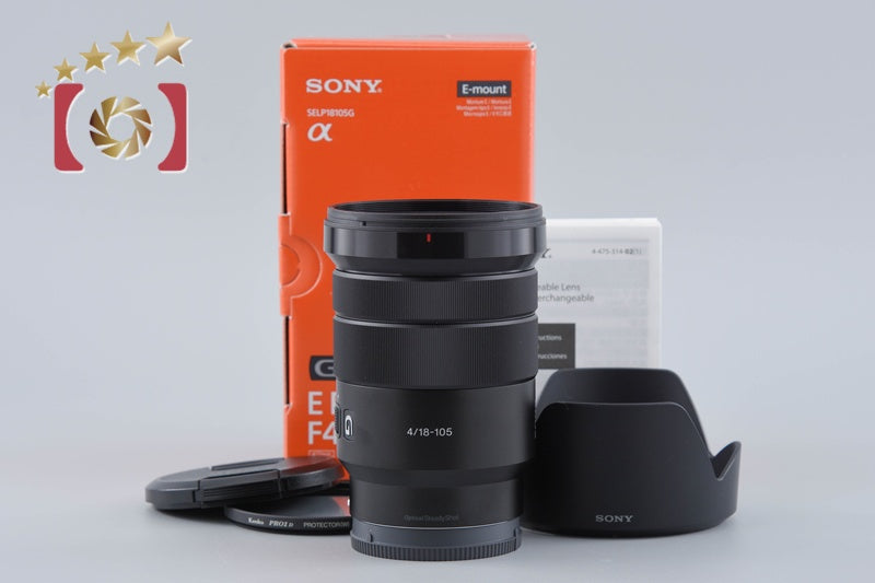 SONY E PZ 18-105mm f/4 G OSS SELP18105G w/ Box