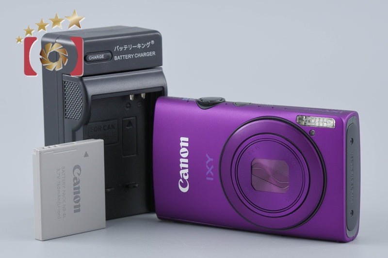 Canon IXY 600F Purple 12.1 MP Digital Camera