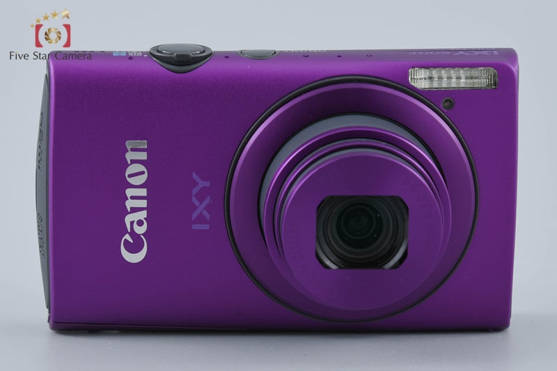 Canon IXY 600F Purple 12.1 MP Digital Camera