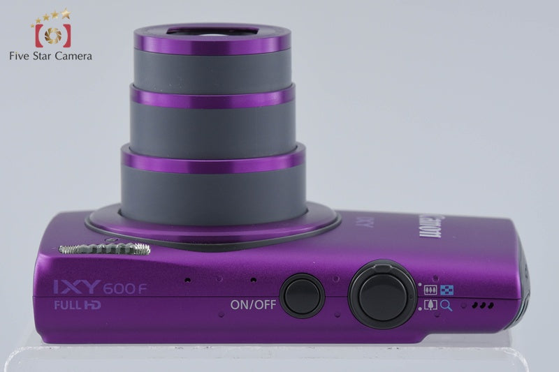 Canon IXY 600F Purple 12.1 MP Digital Camera