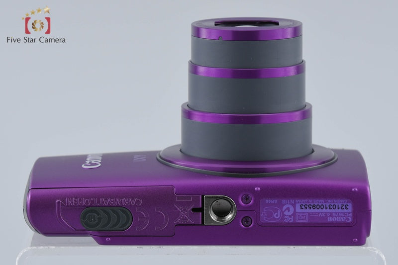 Canon IXY 600F Purple 12.1 MP Digital Camera