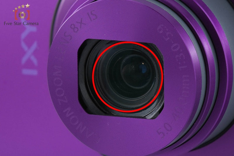 Canon IXY 600F Purple 12.1 MP Digital Camera
