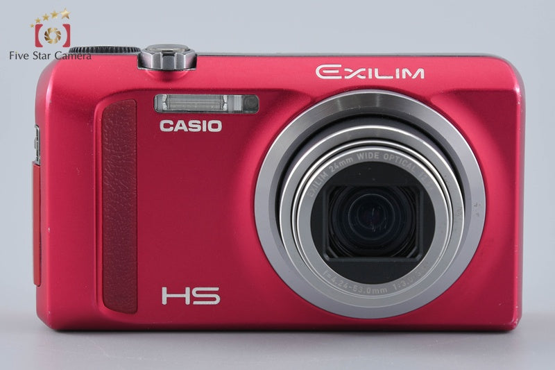 Casio HIGH SPEED EXILIM EX-ZR500 Red 16.1 MP Digital Camera