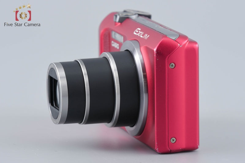 Casio HIGH SPEED EXILIM EX-ZR500 Red 16.1 MP Digital Camera
