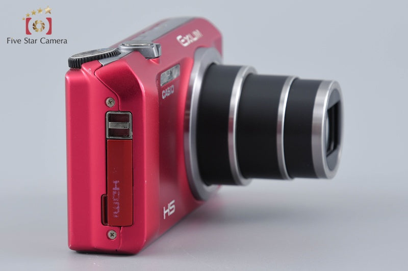 Casio HIGH SPEED EXILIM EX-ZR500 Red 16.1 MP Digital Camera