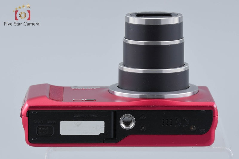 Casio HIGH SPEED EXILIM EX-ZR500 Red 16.1 MP Digital Camera