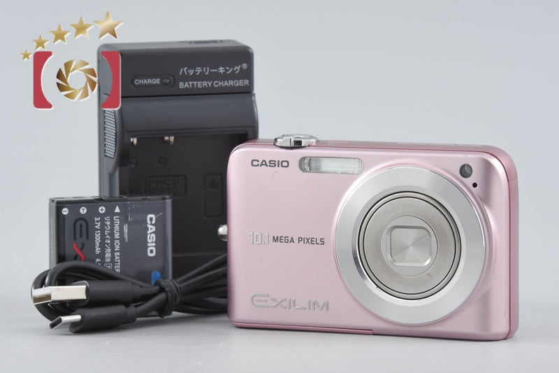Casio EXILIM ZOOM EX-Z1080 Pink 10.1 MP Digital Camera