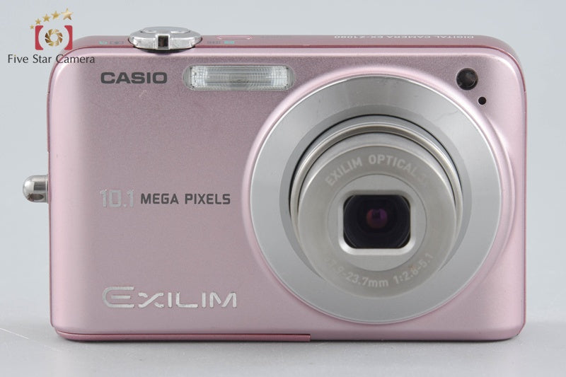 Casio EXILIM ZOOM EX-Z1080 Pink 10.1 MP Digital Camera