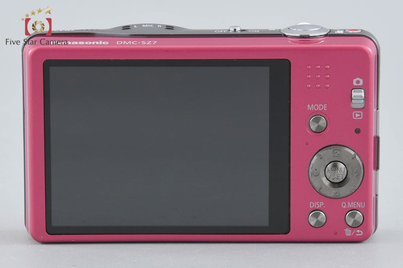 Panasonic LUMIX DMC-SZ7 Pink 14.1 MP Digital Camera