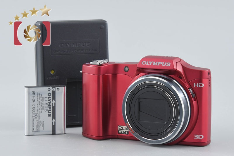 OLYMPUS SZ-11 Red 14.0 MP Digital Camera