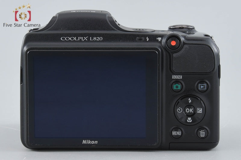 Nikon COOLPIX L820 Black 16.0 MP Digital Camera