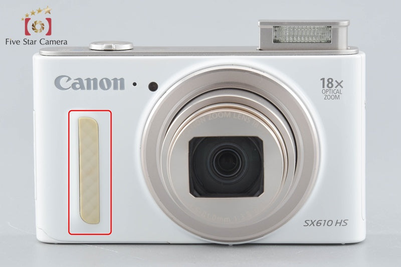 Canon PowerShot SX610 HS White 20.2 MP Digital Camera