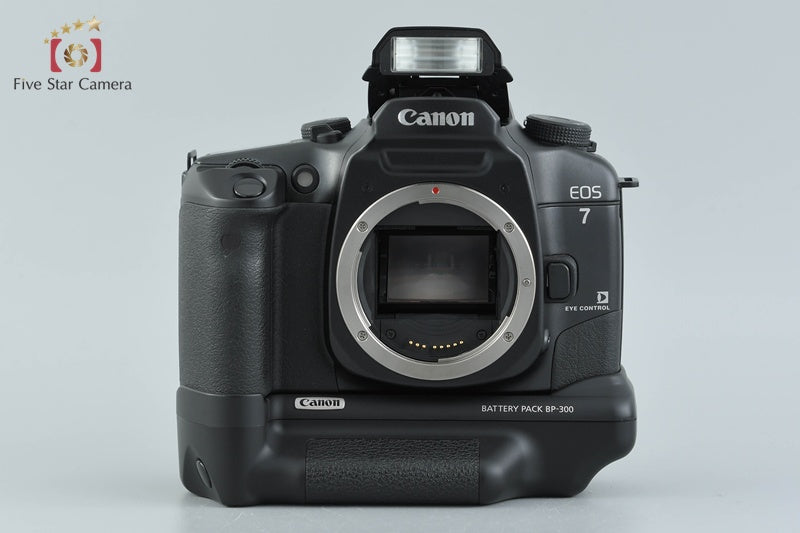 Canon EOS 7 35mm SLR Film Camera Body + BP-300 Battery Pack