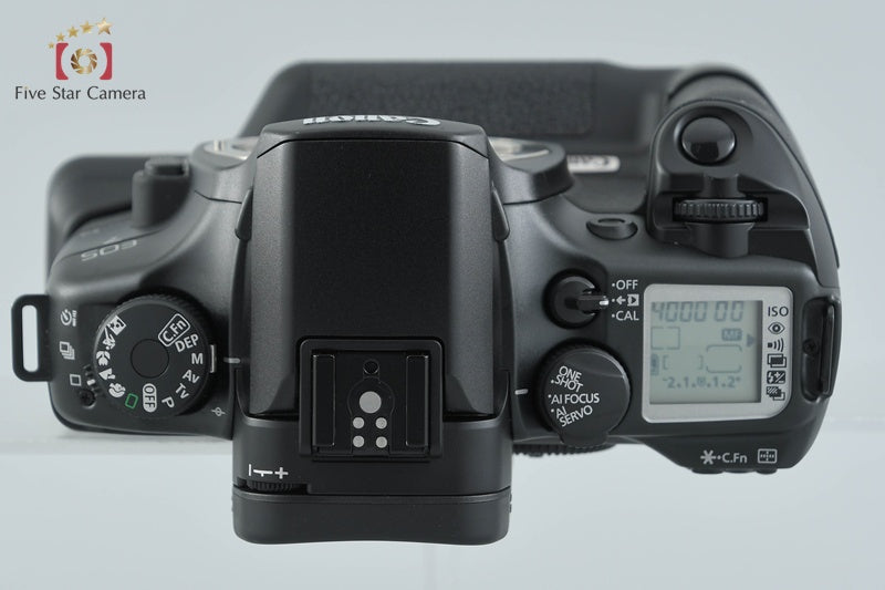 Canon EOS 7 35mm SLR Film Camera Body + BP-300 Battery Pack