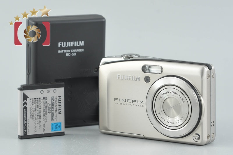 Fujifilm FINEPIX F50fd Silver 12.0 MP Digital Camera