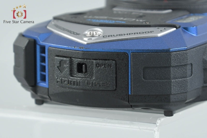 "Shutter count 404" Ricoh Pentax WG-40W Blue 16.0 MP Waterproof Action Camera