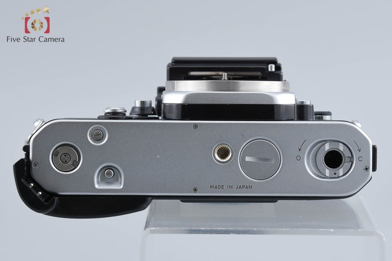 Nikon F2 Photomic S Silver 35mm SLR Film Camera + MD-2 + MB-1 Motor Drive