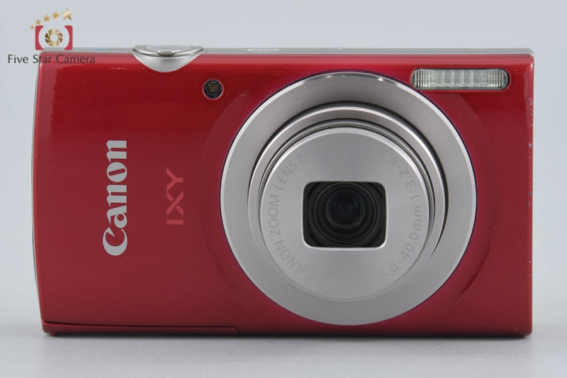 Canon IXY 180 Red 20.0 MP Digital Camera
