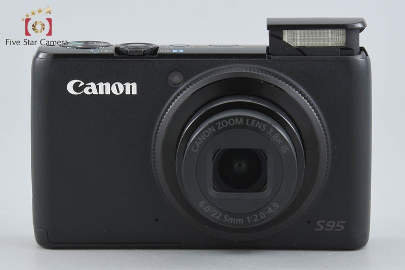 Canon PowerShot S95 Black 10.0 MP Digital Camera