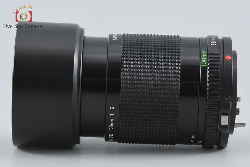 Canon New FD 100mm f/2