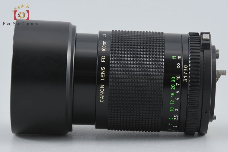 Canon New FD 100mm f/2