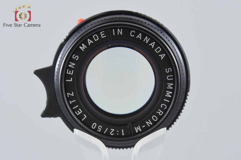 Leica SUMMICRON-M 50mm f/2 3rd Black 70th Anniversary Model