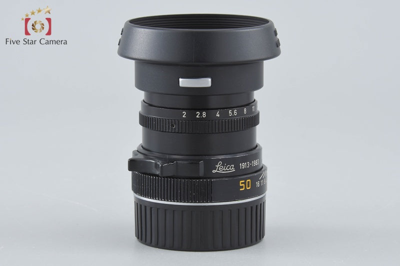 Leica SUMMICRON-M 50mm f/2 3rd Black 70th Anniversary Model