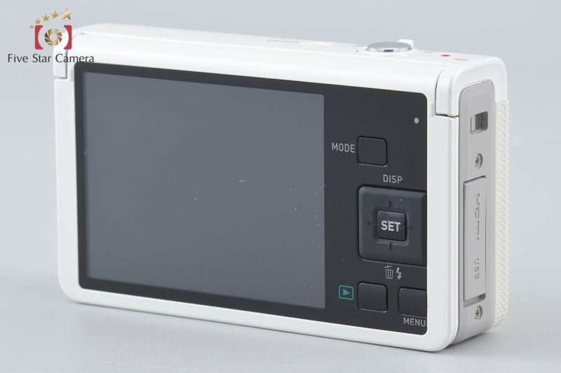 Casio HIGH SPEED EXILIM EX-ZR50 White 16.1 MP Digital Camera