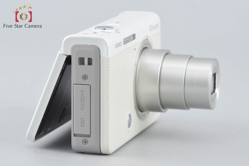 Casio HIGH SPEED EXILIM EX-ZR50 White 16.1 MP Digital Camera