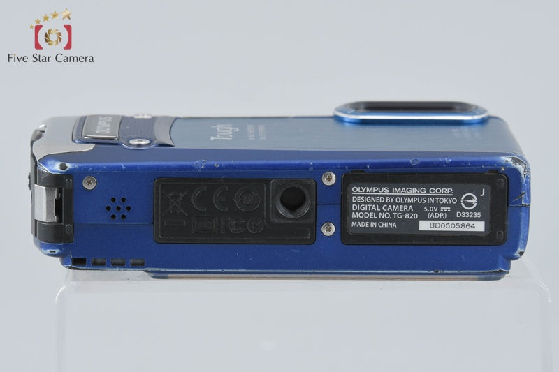 Olympus Tough TG-820 Blue 12.0 MP Waterproof Digital Camera