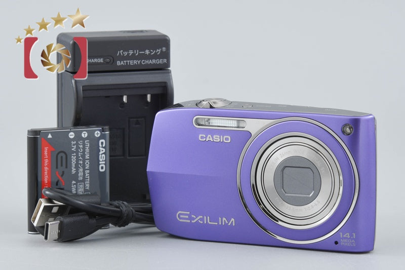 CASIO EXILIM ZOOM EX-Z2000 Violet 14.1 MP Digital Camera