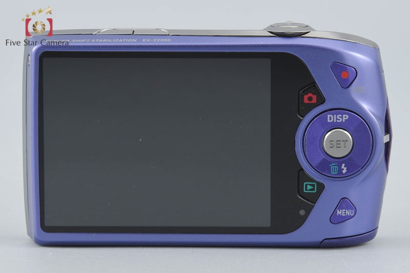 CASIO EXILIM ZOOM EX-Z2000 Violet 14.1 MP Digital Camera
