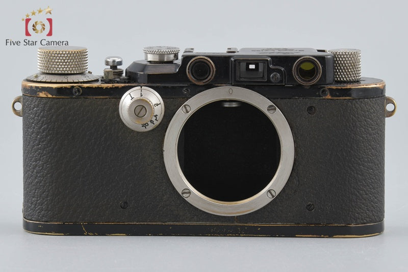 Leica DIII Black 35mm Rangefinder Film Camera Body