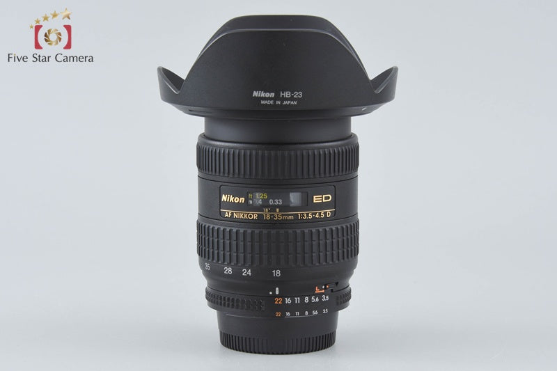 Nikon AF NIKKOR 18-35mm f/3.5-4.5 D ED