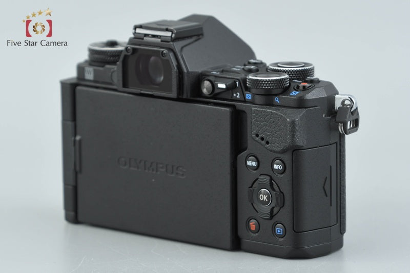 "Count 2,941" Olympus OM-D E-M5 Mark II Black 16.1 MP Digital Mirrorless Camera