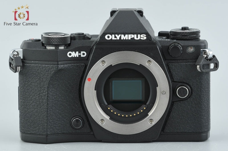 "Count 2,941" Olympus OM-D E-M5 Mark II Black 16.1 MP Digital Mirrorless Camera