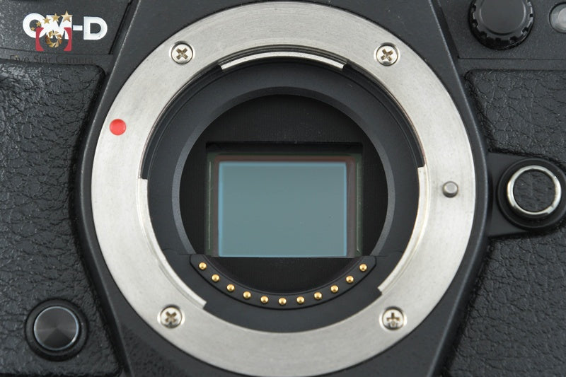 "Count 2,941" Olympus OM-D E-M5 Mark II Black 16.1 MP Digital Mirrorless Camera