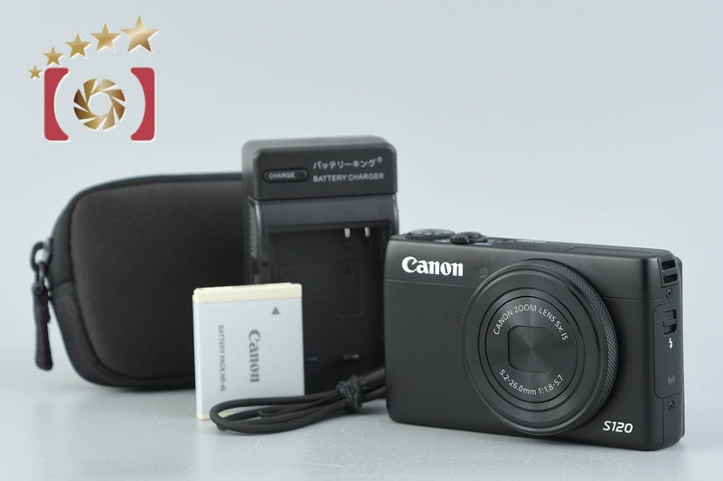 Canon PowerShot S120 Black 12.1 MP Digital Camera