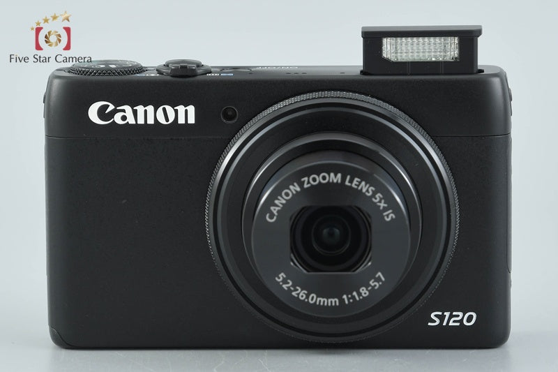 Canon PowerShot S120 Black 12.1 MP Digital Camera
