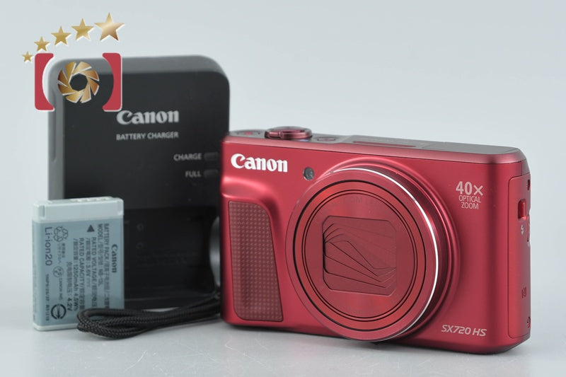 Canon PowerShot SX720 HS Red 20.3 MP Digital Camera