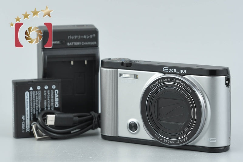 Casio HIGH SPEED EXILIM EX-ZR1600 Silver 16.1 MP Digital Camera