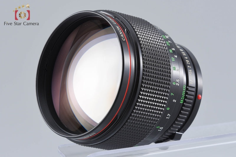Canon New FD 85mm f/1.2 L