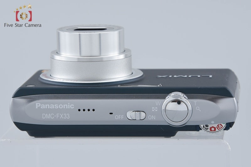 Panasonic LUMIX DMC-FX33 Cosmo Blue 8.1 MP Digital Camera