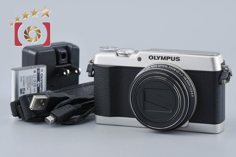 Olympus Stylus SH-1 Silver 16.0 MP Digital Camera