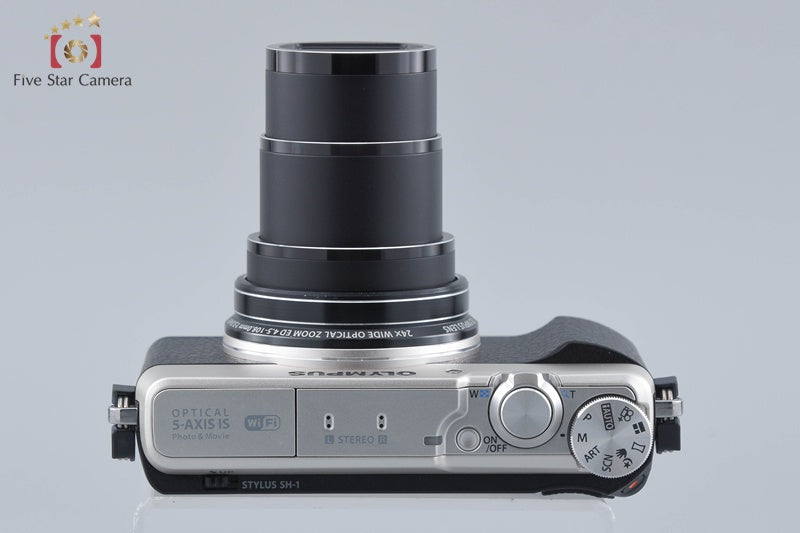 Olympus Stylus SH-1 Silver 16.0 MP Digital Camera
