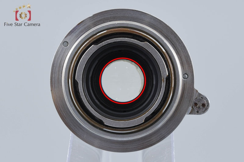 Leica Elmar 50mm f/3.5 Red Scale Collapsible L39 LTM Leica Thread Mount