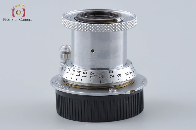 Leica Elmar 50mm f/3.5 Red Scale Collapsible L39 LTM Leica Thread Mount