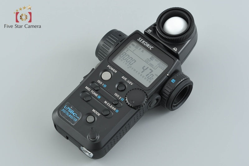SEKONIC L-758 CINE Digital Master Light Meter